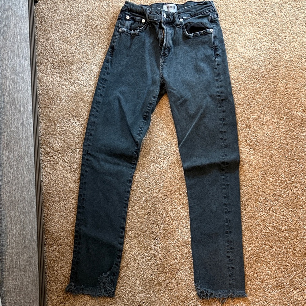 AGoldE Women’s Toni Slim Straight Denim, size 25